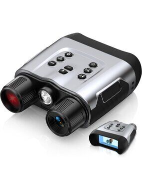 4K Night Vision Goggles, 32GB Card, Long Battery Life for Outdoor Adventures